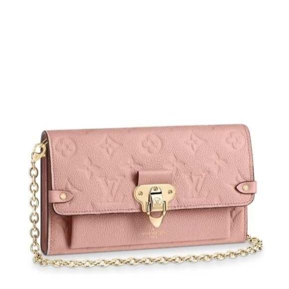 LOUIS VUITTON Beautiful Vavin Chain Classic Empreinte Signature Wallet Purse - Picture 1 of 9